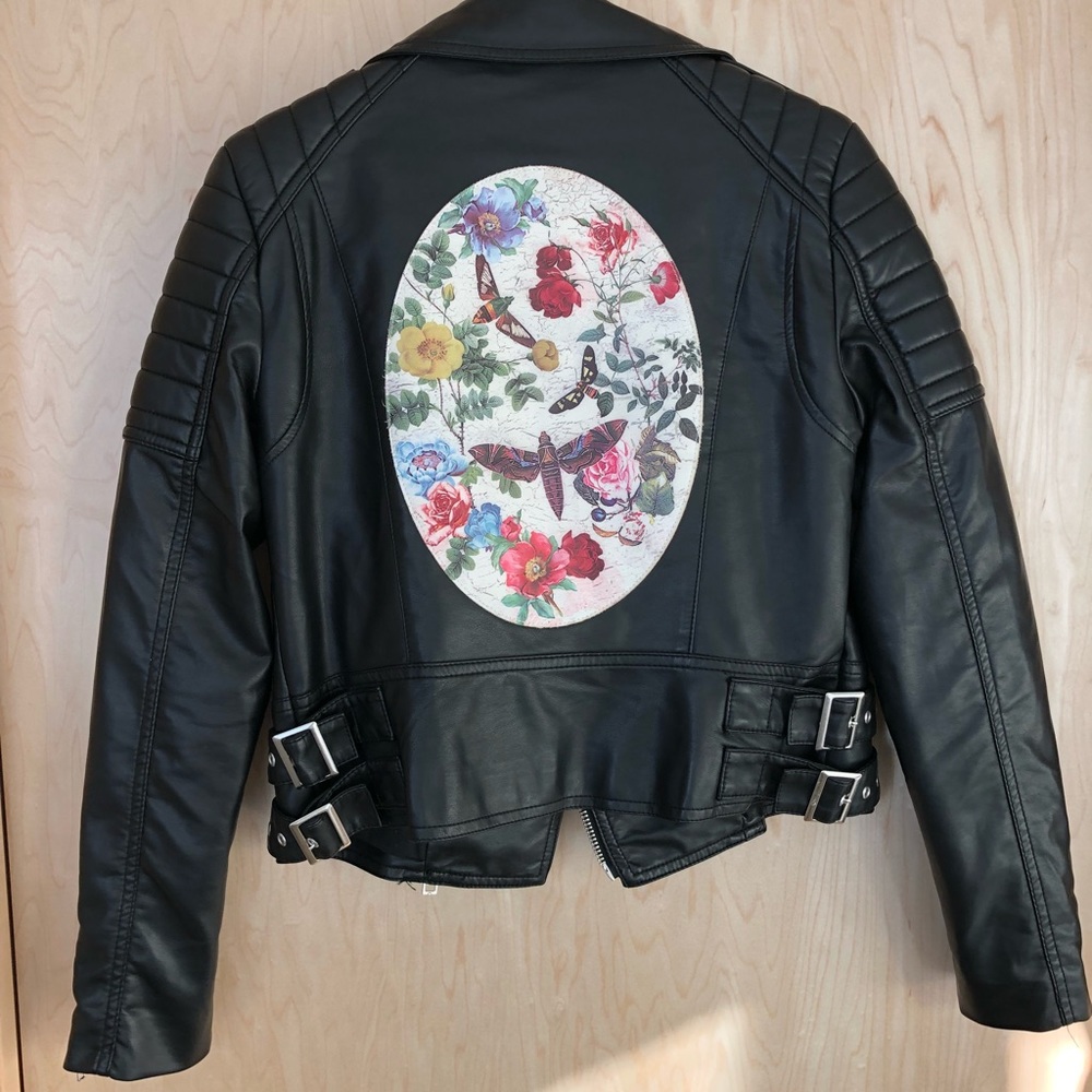 ASOS leather jacket! 🌸